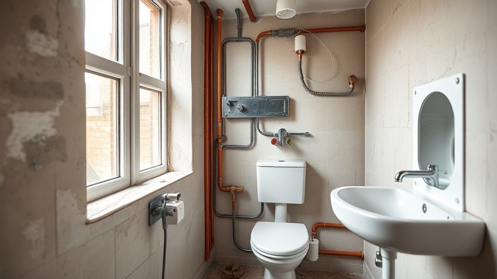 Bathroom Plumbing and Electrics in Ladbroke Grove